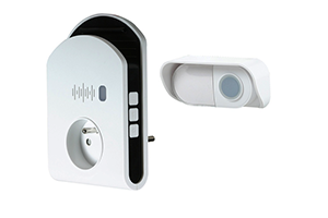 Sonnette sans fil 200m - 2 USB